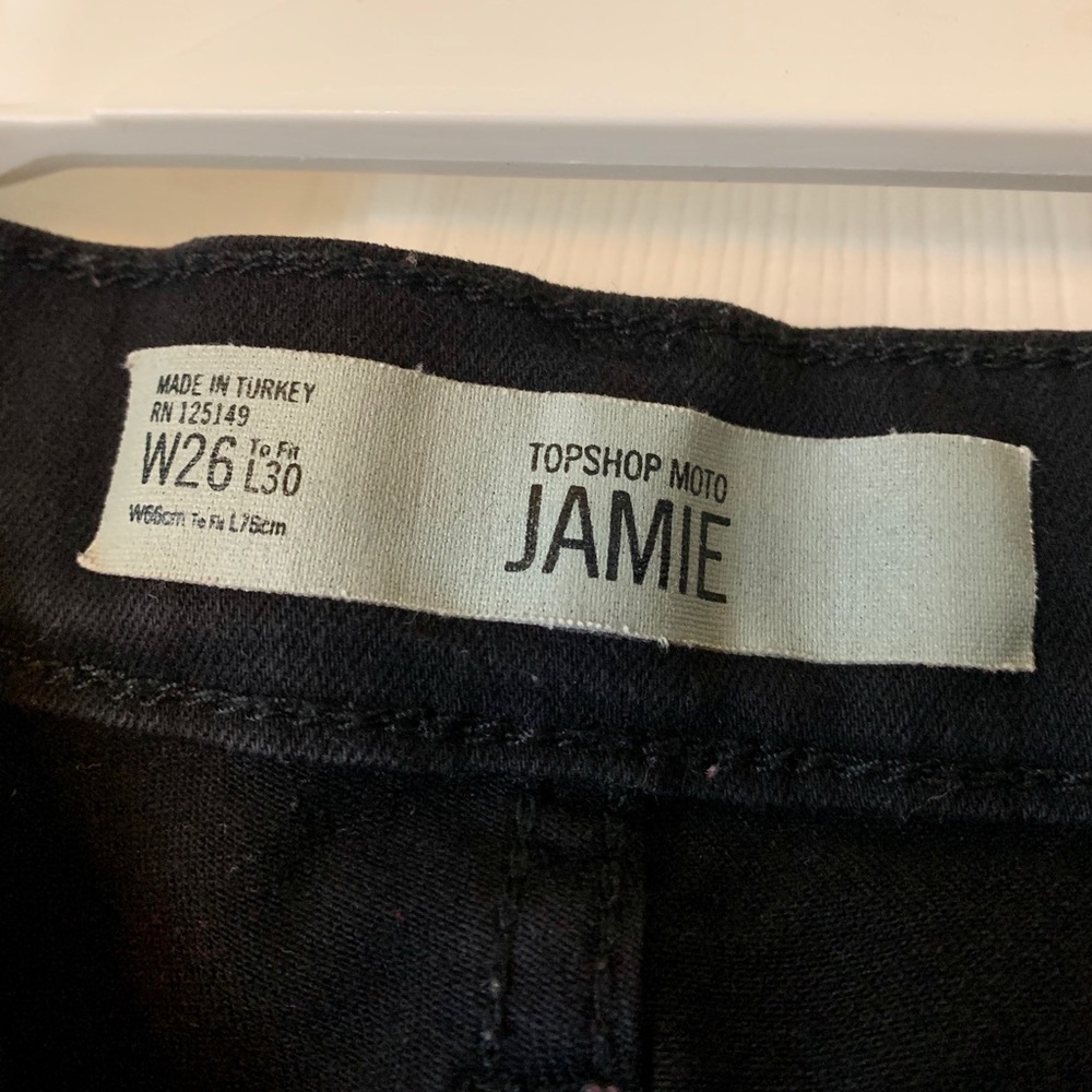 Top Shop Black Jeans